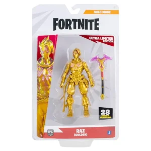 Колекційна фігурка Fortnite Solo Mode Raz (Golden) (Ultra Limited Edition), 10см (FNT1361) UA