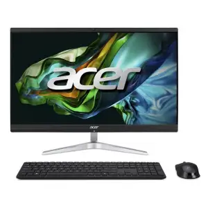 Персональный компьютер моноблок Acer Aspire C24-1851 23.8" FHD, Intel i7-1360P, 16GB, F1TB, UMA, WiFi, кл+м, без ОС, черный, DQ.BKNME.004 UA