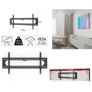 Кріплення ТВ фіксоване Hama TV-WB, 37-90", чорний, 00118128 UA