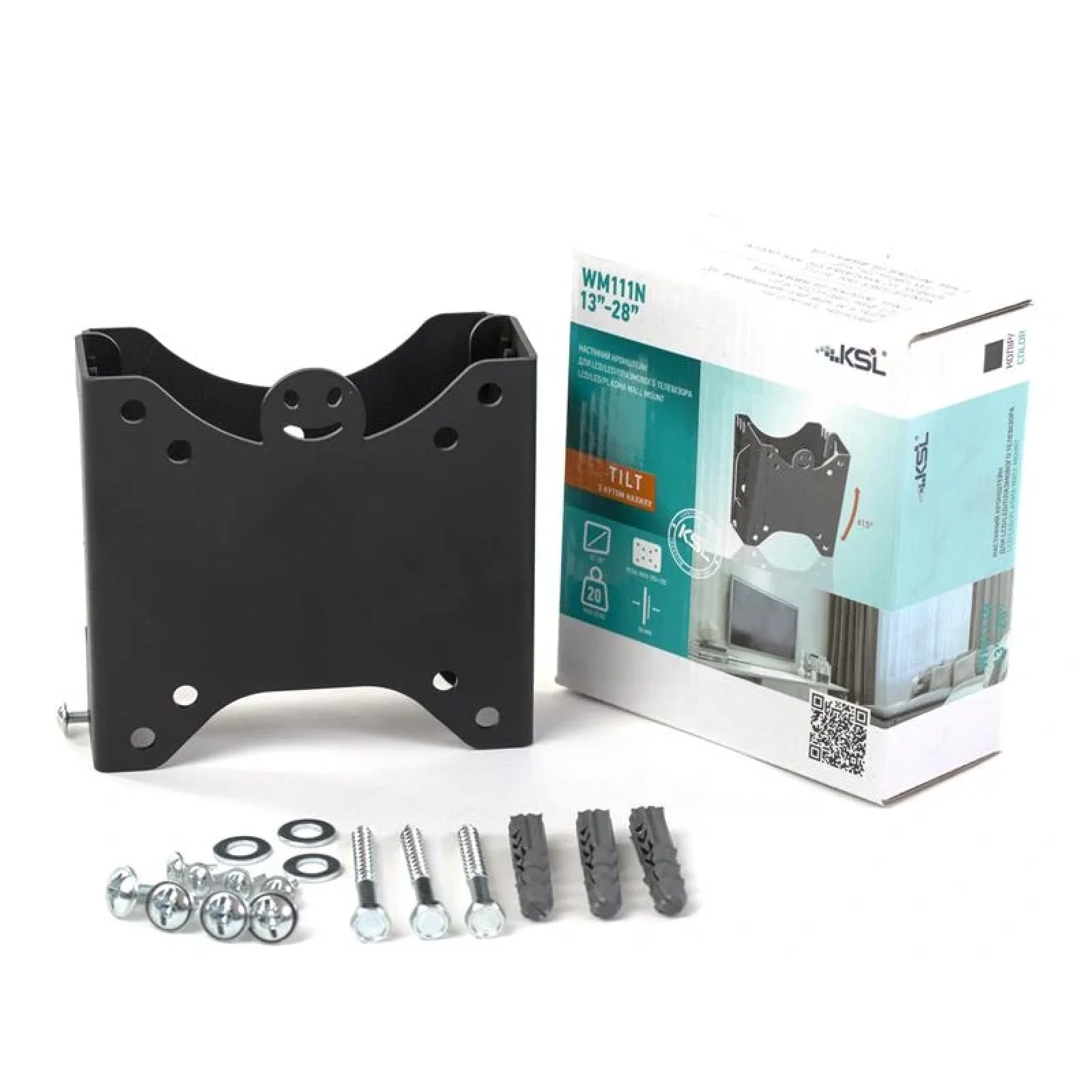 Кріплення ТВ з кутом нахилу KSL WM111N 13-26