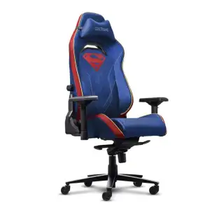 Крісло Trust GXT721SM Ruya Pro Superman edition, ПУ шкіра, Foldable Armrests, синій (25742_TRUST) UA