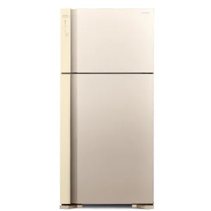 Холодильник с верхней мороз. HITACHI R-V660PUC7BEG, 184х74х86см, 2 дв., Х- 405л, М- 145л, A++, NF, Инвертор, Бежевый UA