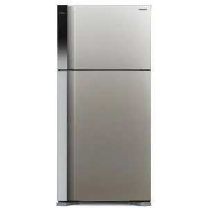 Холодильник с верхней мороз. HITACHI R-V660PUC7BSL, 184х74х86см, 2 дв., Х- 405л, М- 145л, A++, NF, Инвертор, Нерж UA
