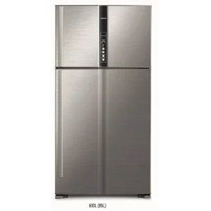Холодильник с верхней мороз. HITACHI R-V910PUC1KBSL, 184х85х91см, 2 дв., Х- 514л, М- 186л, A++, NF, Инвертор, Нерж UA