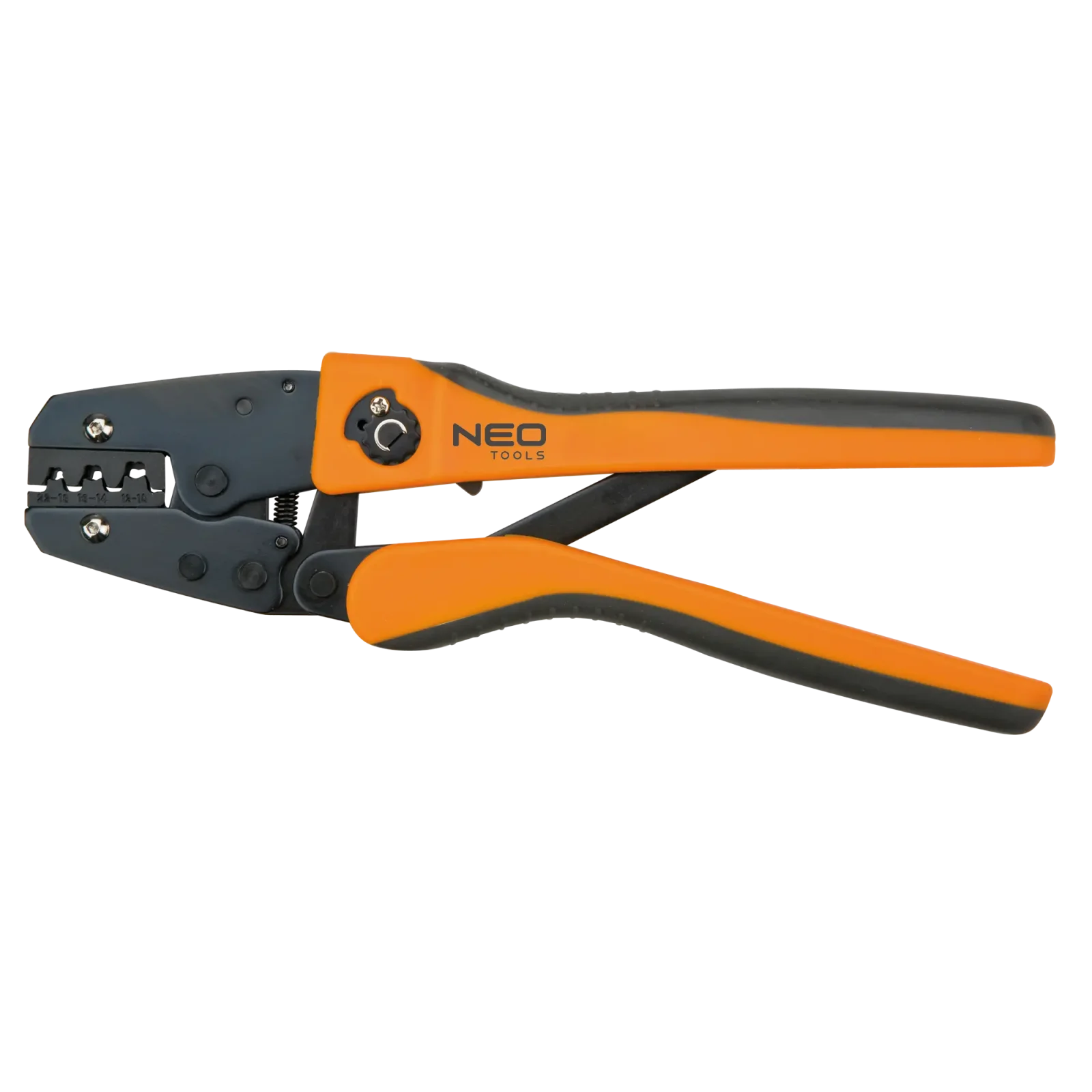 Кліщі обтискні Neo Tools, для неізольованих наконечників 0.25-4мм2, 250мм (01-502) UA