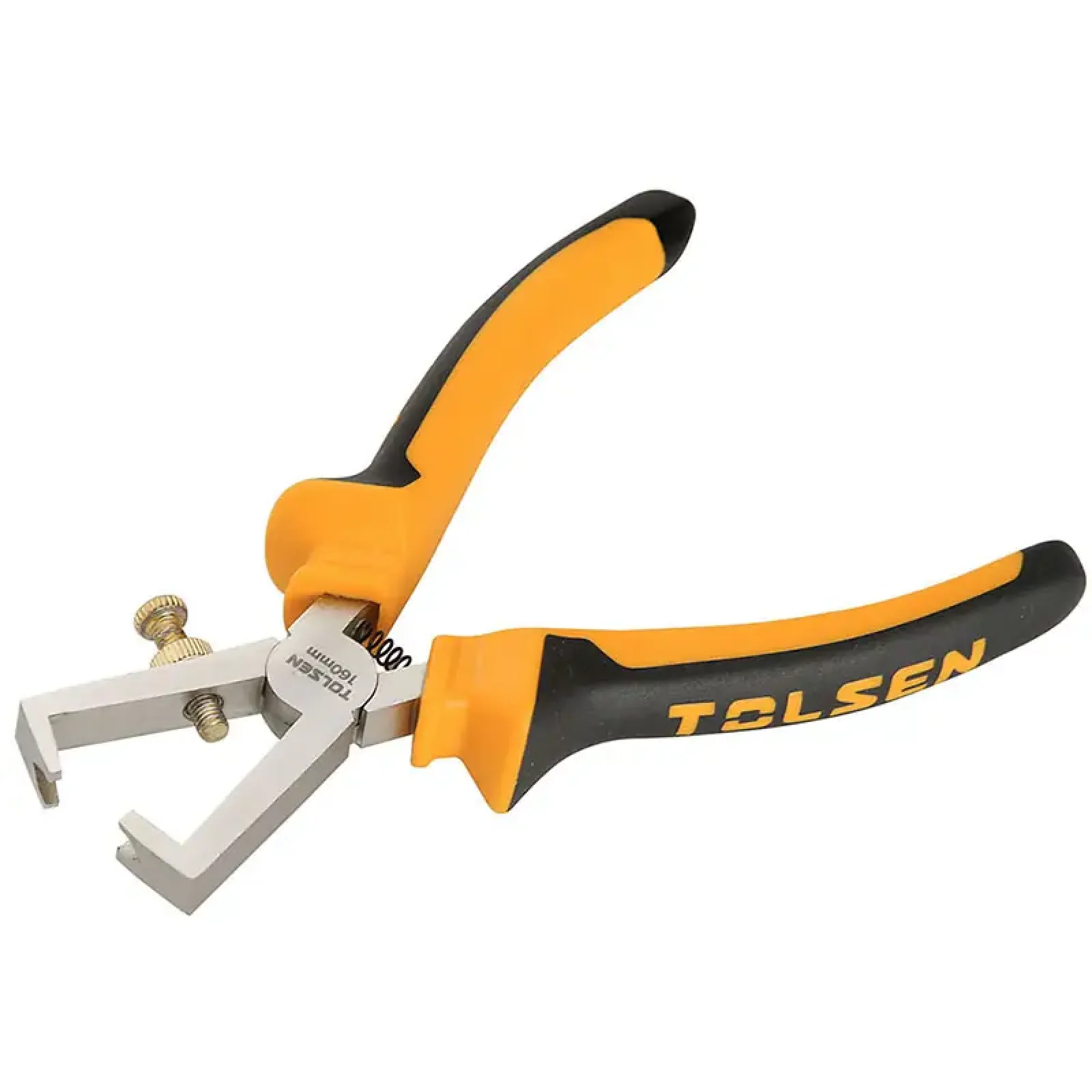 Кліщі для зняття ізоляції Tolsen, 160мм, сталь (10013) UA