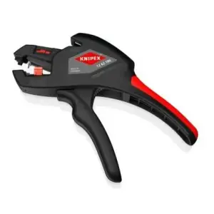 Знімач ізоляції KNIPEX, автоматичний, 0.2-6мм2 кусачки, регулювання довжини, 180мм, 0.151кг (12-62-180) UA