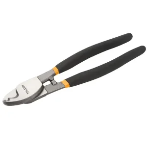 Кабелеріз Tolsen Профі, для мідних та алюмінієвих кабелів до 6мм, 160мм, сталь (38020) UA