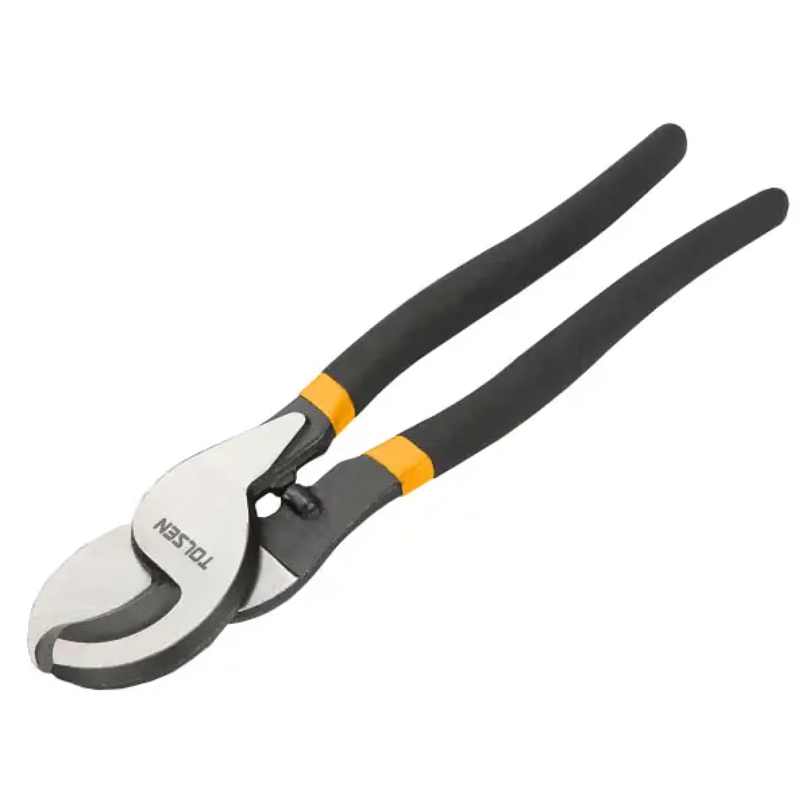 Кабелеріз Tolsen Профі, для мідних та алюмінієвих кабелів до 9мм, 225мм, сталь (38022) UA