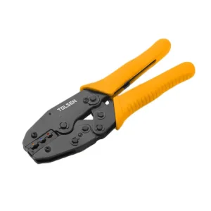 Кліщі обтискні Tolsen Профі, для обтиску наконечників 0.5-6мм2, 220мм (38056) UA