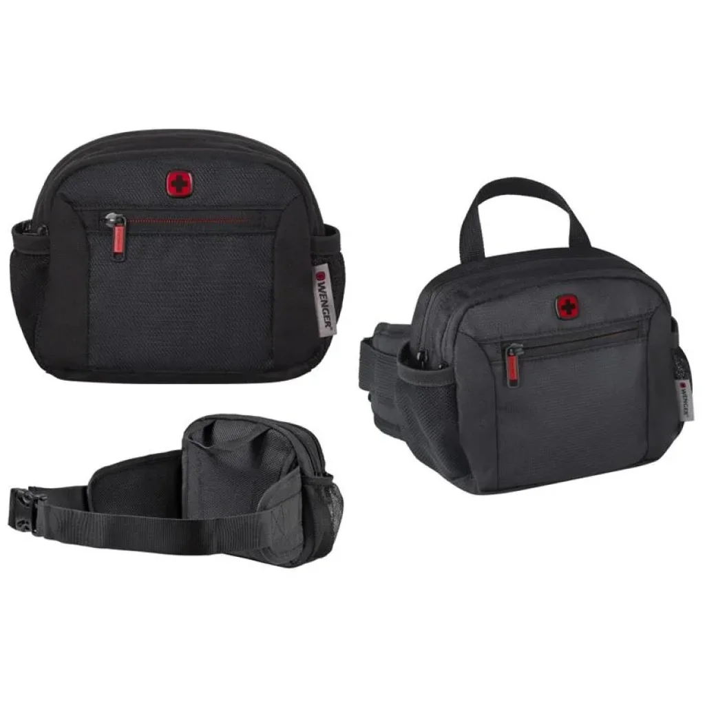 Сумка на пояс Wenger, Waist Pack, чорна, 611875 UA