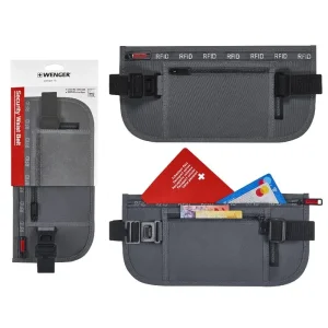 Сумка на пояс, Wenger waist belt with RFID pocket, сіра, 611879 UA