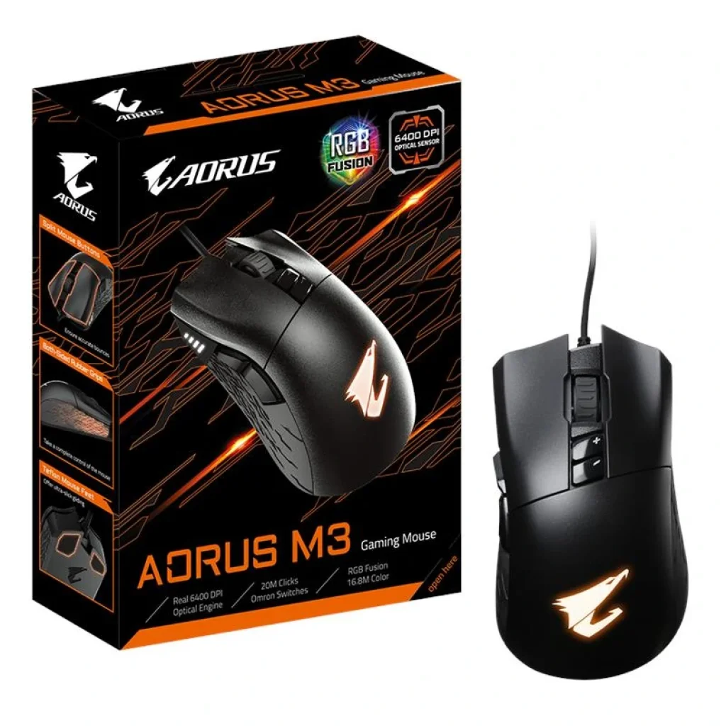 Миша ігрова Gigabyte AORUS M3, GM-AORUS_M3 UA