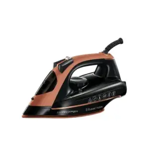 Праска Russell Hobbs Copper Express, 2600Вт, 315мл, паровий удар -150гр, постійна пара - 40гр, керам. підошва, чорно-коричневий, 23975-56 UA