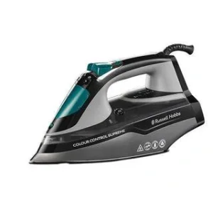 Утюг Russell Hobbs 25400-56 Colour Control Supreme, 3100 Вт, паровой удар 180 г, 350 мл, серый UA