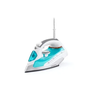 Праска Ardesto IR-C2228-TQ/ 2200Вт/ 280мл/ пар/ самоочищення/ антикапля/керам.під/блакитний UA