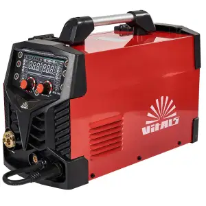Зварювальний апарат інверторний Vitals Master MIG-1400 S 10-140А 3.6кВт 230В LED-дисплей IP21s 12.5кг (192585) UA