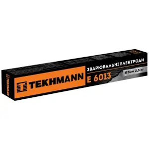 Електроди зварювальні Tekhmann E 6013 d 3мм 2.5кг (76013325) UA