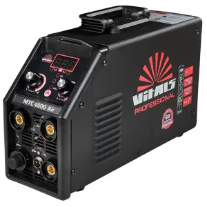 Зварювальний апарат інверторний Vitals Professional MTC 4000 Air 16-160А 7.2кВт 230В IP21 10.5кг (88220N) UA