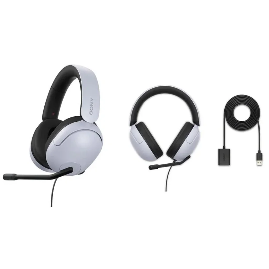 Гарнітура ігрова Over-ear Sony INZONE H3 3.5 mini-jack, Mic, MDRG300W.CE7 UA