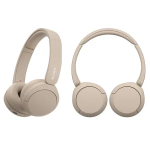 Навушники On-ear Sony WH-CH520 BT 5.2, SBC, AAC, Wireless, Mic, Бежевий, WHCH520C.CE7 UA