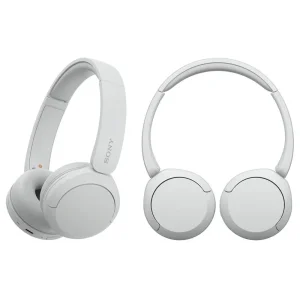 Навушники On-ear Sony WH-CH520 BT 5.2, SBC, AAC, Wireless, Mic, Білий, WHCH520W.CE7 UA