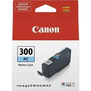 Картридж струменевий Canon PFI-300 imagePROGRAF PRO-300 Photo Cyan (4197C001) UA