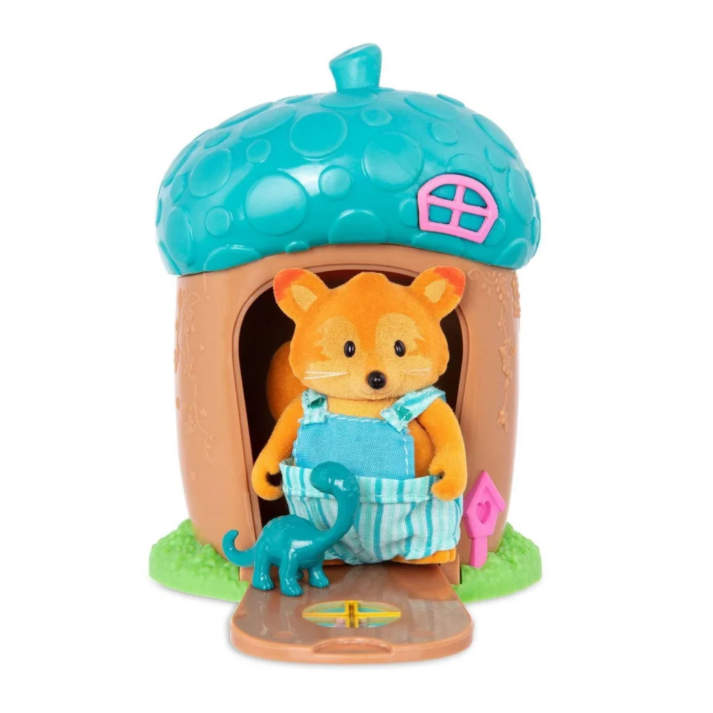 Mini будиночок Li`l Woodzeez лисеня, блакитний, WZ6613Z UA