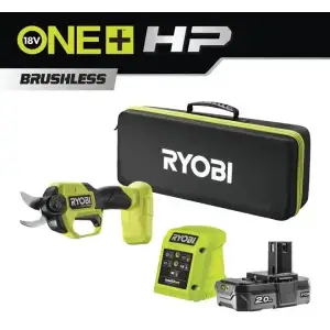 Секатор акумуляторний Ryobi ONE+ HP RY18SCXA-120T 18В акб 1х2А·год ЗП d різа 28мм 0.83кг кейс (5133005788) UA