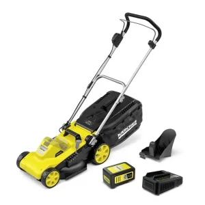 Газонокосарка акумуляторна Karcher LMO 4-18 Dual 18В 34см 25-65мм (без АКБ та ЗП) (1.445-411.0) UA