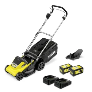Газонокосарка акумуляторна Karcher LMO 4-18 Dual 18В акб 1х5А·год 37см 25-65мм (1.445-421.0) UA
