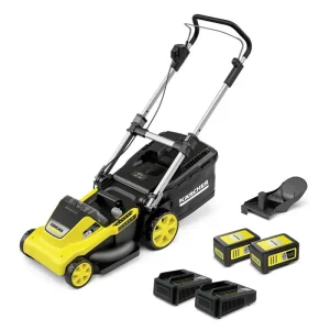 Газонокосарка акумуляторна Karcher LMO 5-18 Dual Battery Set 36В (18В+18В) акб 2х5А·год 41см 25-70см до 550м.кв (1.445-431.0) UA