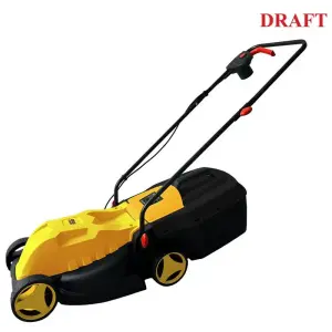 Газонокосарка мережева 2E GardenCut 32 1200Вт 32см 25л 25-45-65мм 7.6кг (2E-ELM32) UA