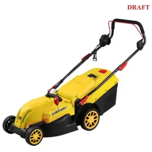 Газонокосарка мережева 2E GardenCut 38 1600Вт 38см 40л 25-75мм 12.7кг (2E-ELM38M) UA