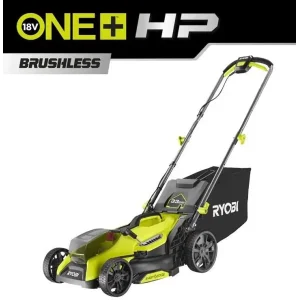 Газонокосарка акумуляторна Ryobi ONE+ HP RY18LMX33A-0 18В 33см 30л 25-90мм 9.3кг без АКБ та ЗП (5133006286) UA
