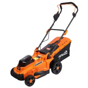 Газонокосарка акумуляторна SEQUOIA SBL4037B-E2W 40В(20В+20В) 37см 35л 25-75мм 11.65кг без АКБ та ЗП UA