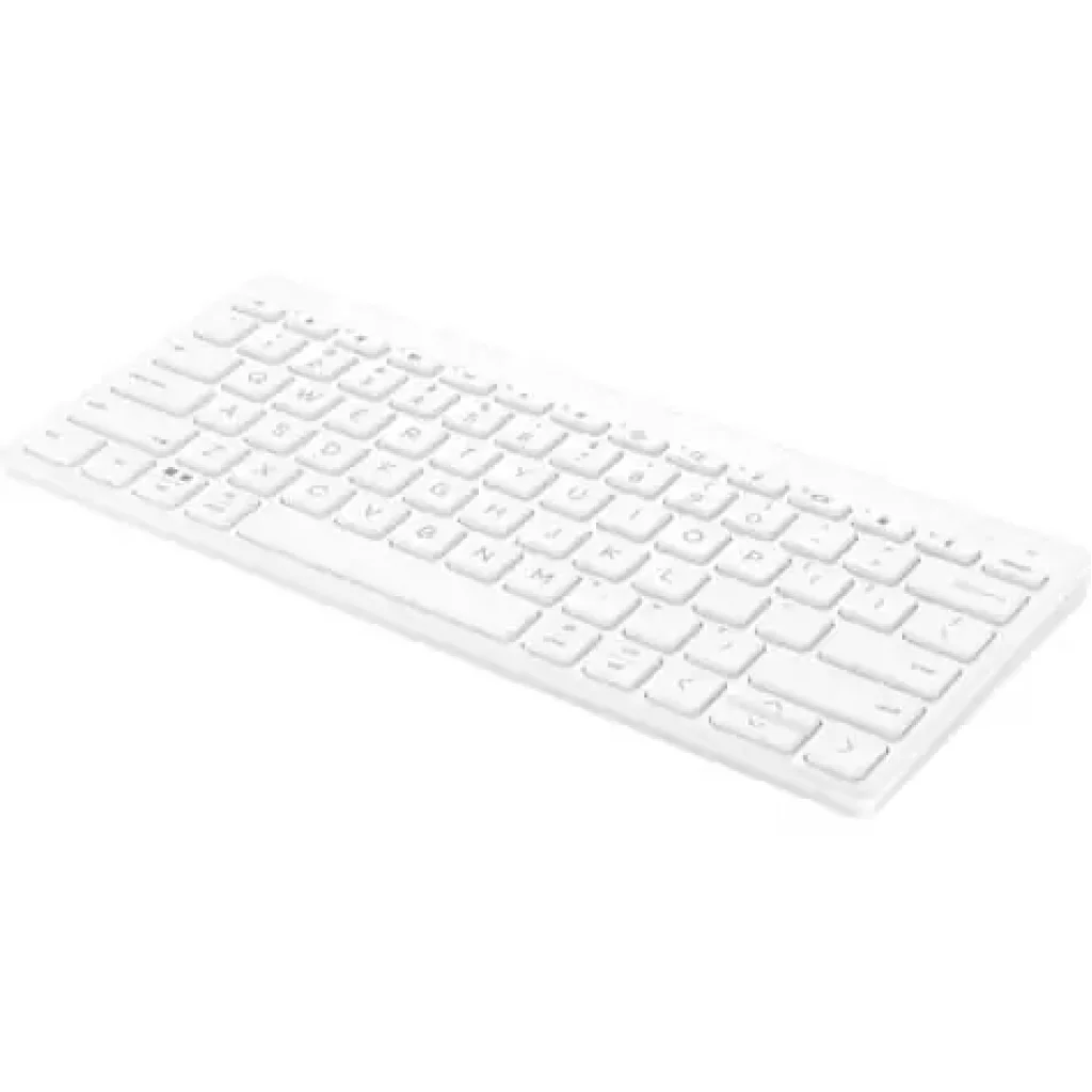 Клавіатура мембранна HP 350 Compact Multi-Device, 78key, BT, EN/UK, білий (692T0AA) UA