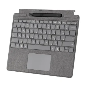 Клавіатура для планшета Microsoft Surface Pro 8-11/Pro X Wireless UKR/ENG Platinum зі стілусом (8X8-00164) UA