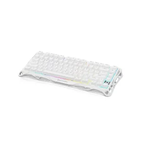 Клавіатура механічна GravaStar Mercury K1 Lite 80keys, GravaStar x BSUN Grey, BT/WL/USB, білий (GSK1LITE_WHT) UA