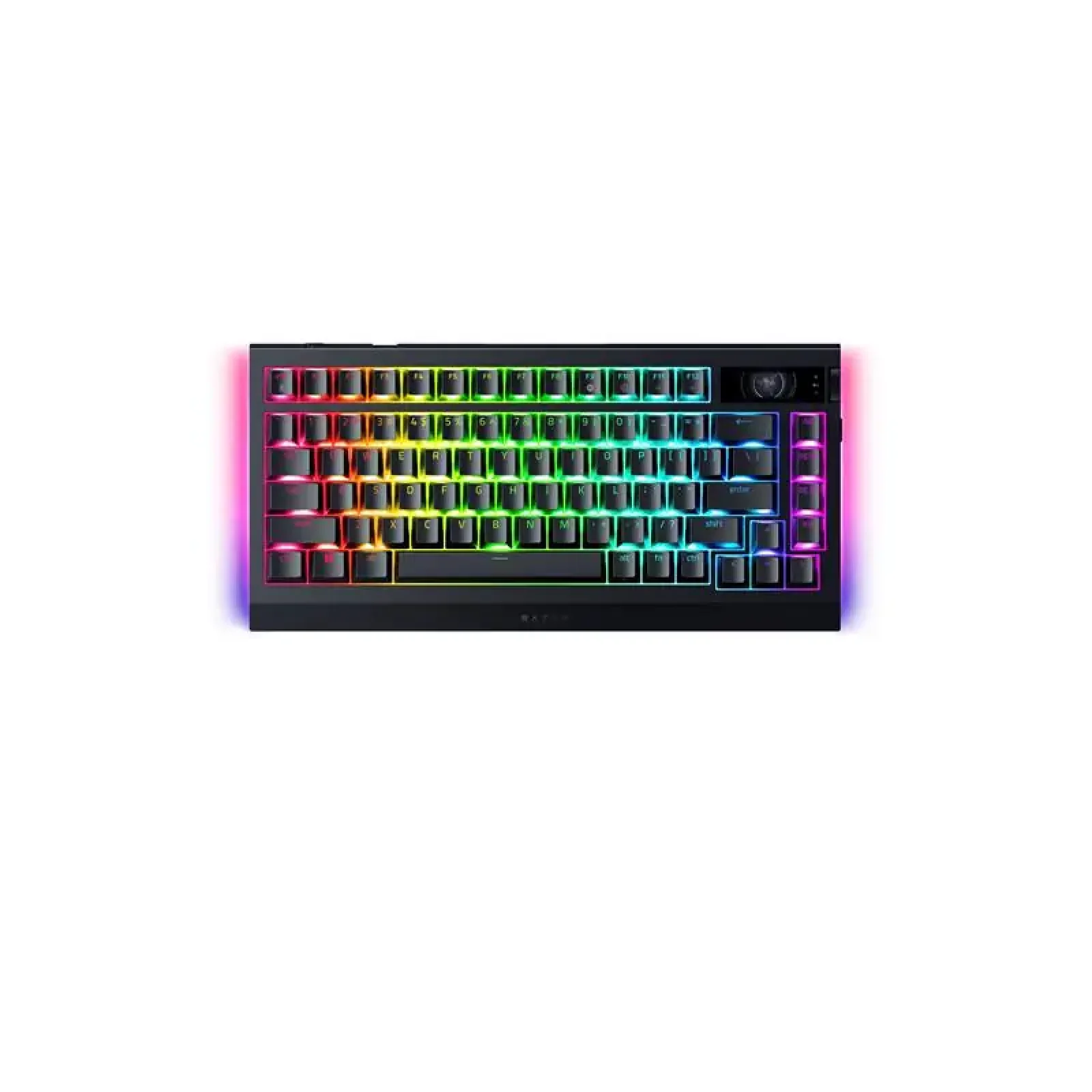 Клавіатура механічна Razer BlackWidow V4 Pro 75%, 81key, Mechanical Switches Gen-3, USB-A/WL/BT, EN, RGB, чорний (RZ03-05130100-R3M1) UA
