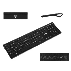 Клавіатура мембранна Acer OKR020, 109key, WL, EN/UKR/RU,Black (ZL.KBDEE.011) UA