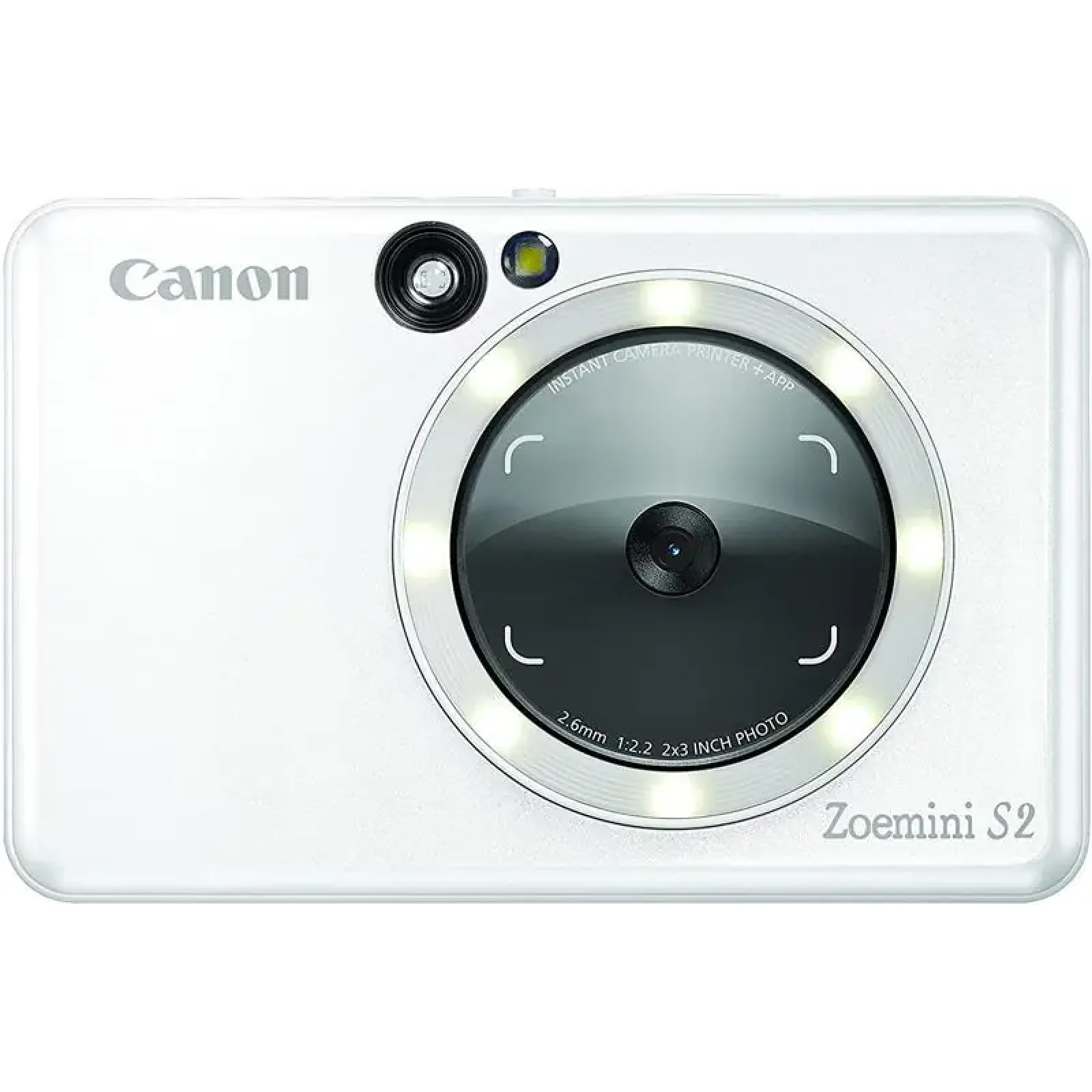 Портативна камера-принтер Canon ZOEMINI S2 ZV223 White (4519C007) UA