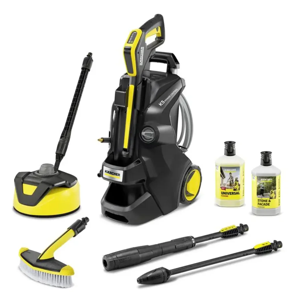 Мінімийка високого тиску Karcher K 5 Power Control Flex Home & Brush Anniversary Edition 2100Вт 145бар 500л/год шланг 10м 12кг (1.324-709.0) UA