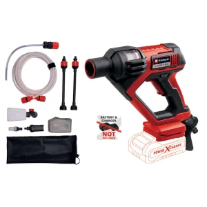 Мийка акумуляторна Einhell HYPRESSO 18/24-1 Li - Solo, PXC, 18В, до 24 бар, 240 л/хв, самовсмоктування, 2.1 кг (без АКБ і ЗП) (4140135) UA