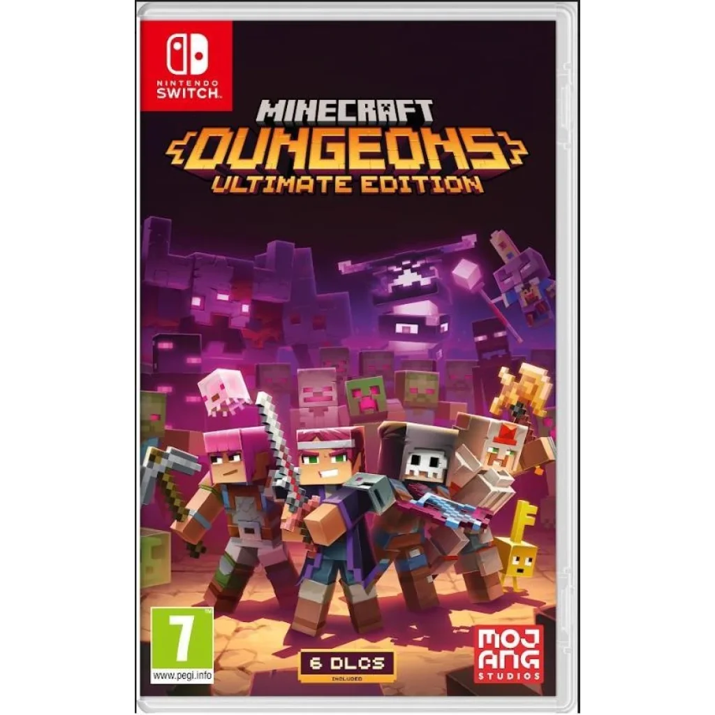 Игра Switch Minecraft Dungeons Ultimate Edition, 045496429126