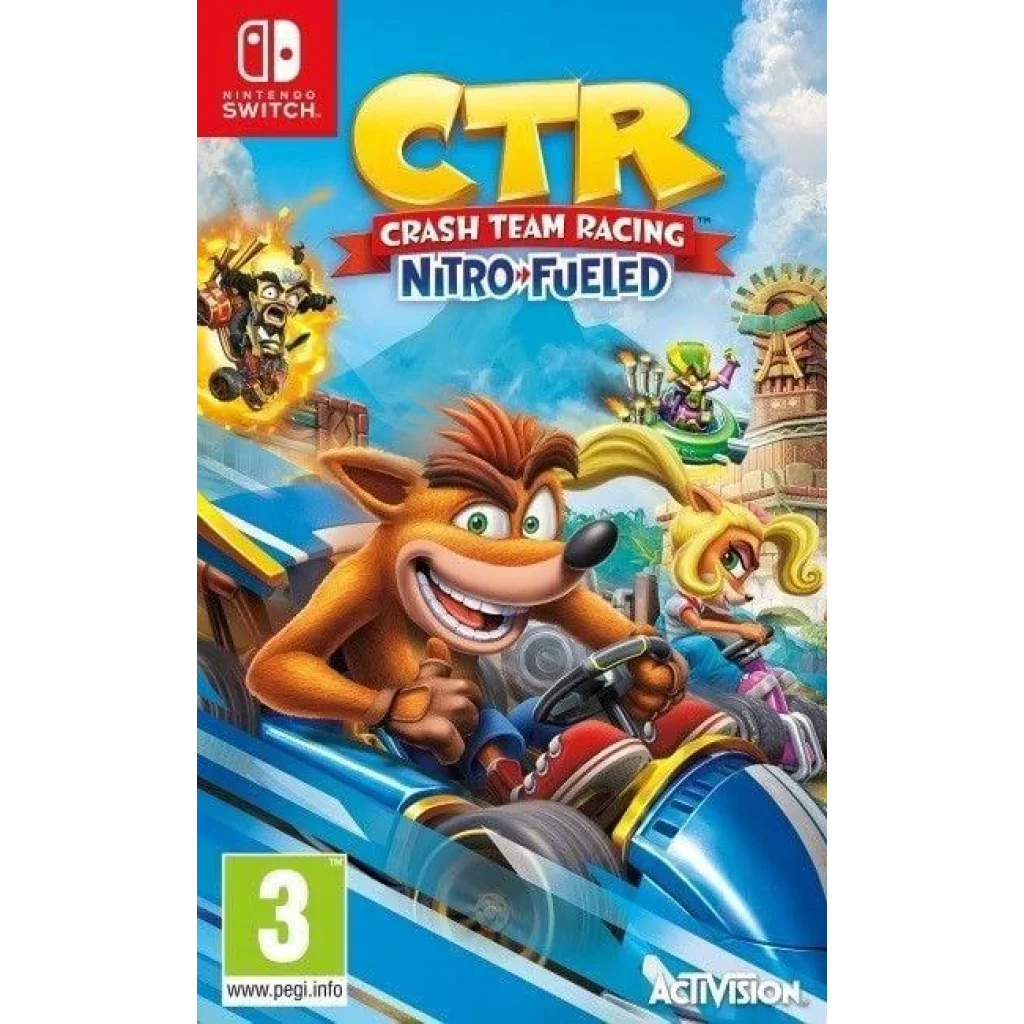 Гра консольна Switch Crash Team Racing Nitro-Fueled, картридж, 1067667 UA