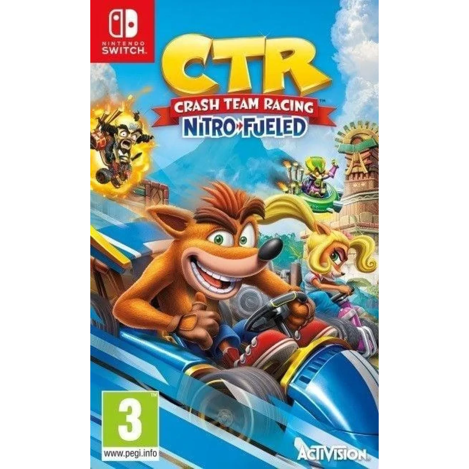 Гра консольна Switch Crash Team Racing Nitro-Fueled, картридж, 1067667 UA