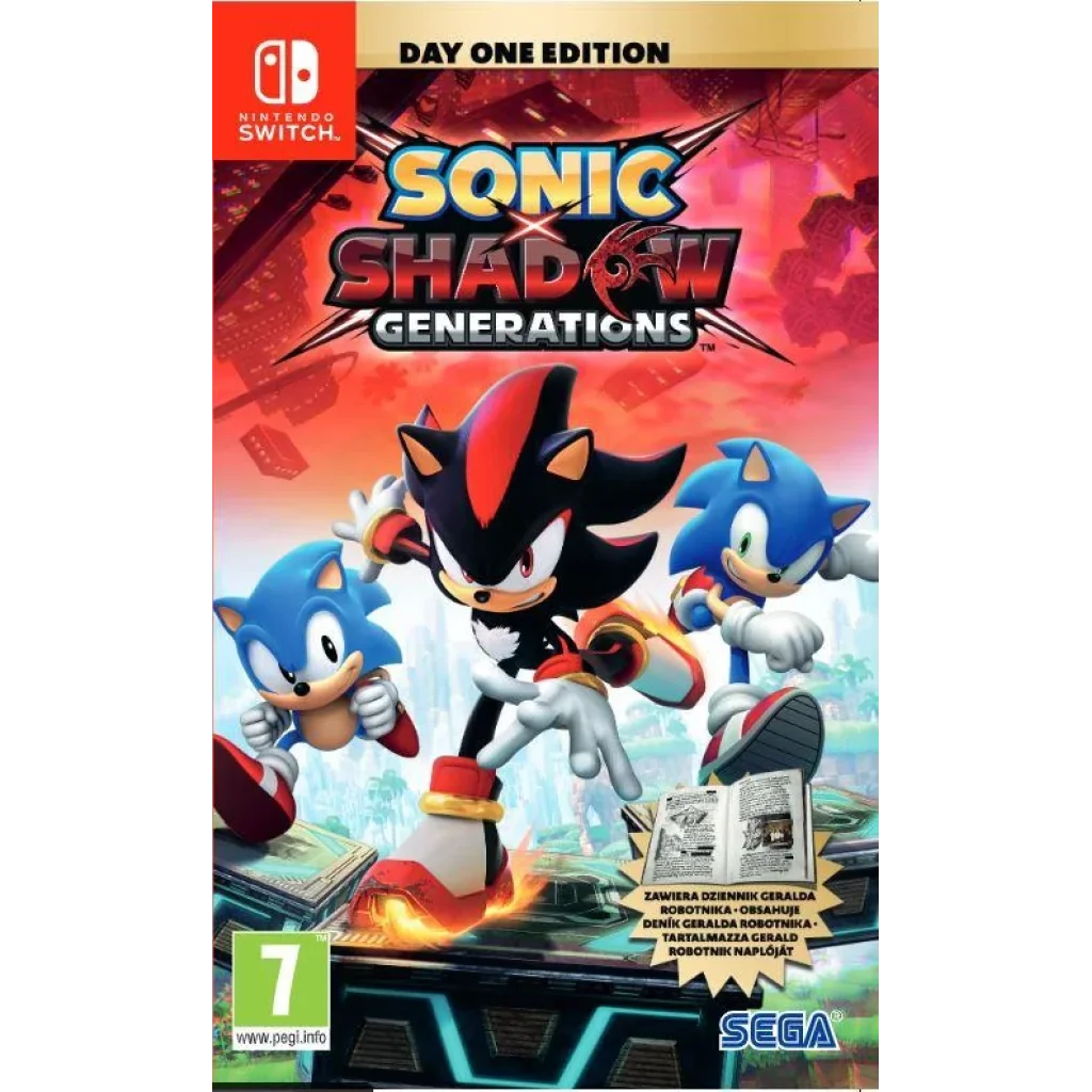 Гра консольна Switch Sonic X Shadow Generations, картридж, 5055277054312 UA
