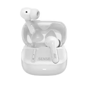 Навушники TWS 2E Sense, BT 5.4, ANC, IPX4, SBC, 6Mic, Touch control, білий (2E-EBTWS6WT) UA