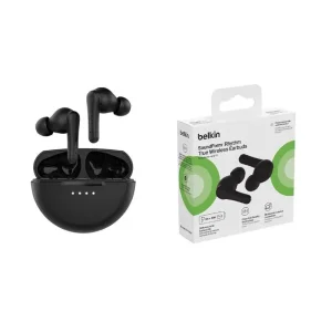 Навушники TWS Belkin Soundform Rhythm True Wireless, чорний (AUC012BTBK) UA